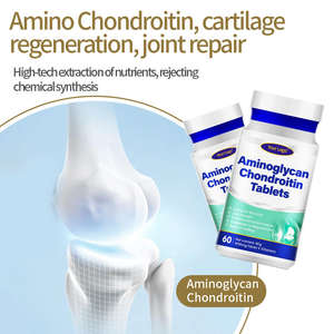 Cápsula de tableta de condroitina de glucosamina MSM, tabletas de condroitina de aminoglicano de densidad ósea aumentada para articulaciones veganas - Product Image 5