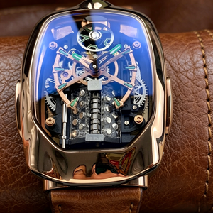 Reloj Mecánico de Lujo para Hombre, Diseño con Manecillas Luminosas, Resistente al Agua, con Logotipo Personalizable, Venta al Por Mayor Más Favorable - Product Image 4