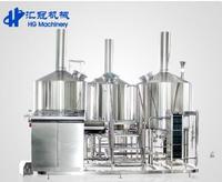 Equipo de Elaboración de Cerveza de Acero Inoxidable HG 1000 L para Uso Casero y en Cervecerías, Garantía de 6 Años, Fácil de Operar