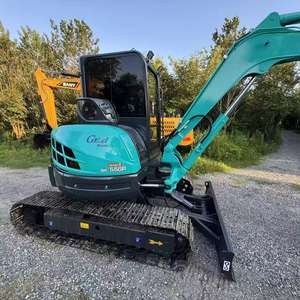 Miniescavatore Giapponese Usato Kobelco55 Originale Escavatore Cingolato Usato Giapponese Originale <span class=keywords><strong>Kobelco</strong></span> - Product Image 5