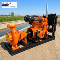 Pompe centrifuge à aspiration axiale 40 CV à moteur diesel, ensemble de surpression en fer haute pression pour l'irrigation agricole