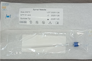 Jarum Spinal Quincke Tip Medis Sekali Pakai 22G Jarum Pungsi Spinal Untuk Anestesi - Product Image 5
