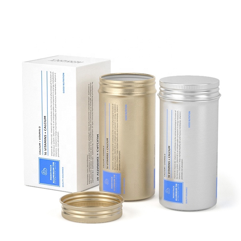 100ml Empty Aluminum Round Container Dia43