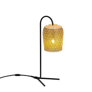 Hand gefertigte Bambus Rattan Tisch leuchte Bambus Stehlampen Bambus gewebte Stehlampe Indoor Home Dekorative Phuong Duy Crafts