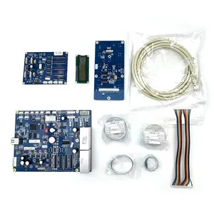 1 Juego de placa Hoson para Epson i3200/xp600/DX5, placa de cabezal único para impresora solvente ECO, kit de placa de versión de cable plano de red i3200