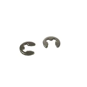 GB896 304 anello di ritegno aperto in acciaio inossidabile anello a scatto a forma di E anello a scatto a forma di E