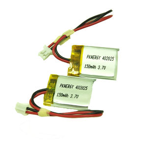 Batería de polímero Li-polímero 150 mAh 3,7 V recargable 402025 baterías lp402025 para GPS - Product Image 1