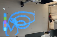 Jeux de peinture au laser interactifs, projection murale interactive, pointeur laser multipoints, grand écran pour exposition