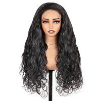 Partie droite Remy Frontalfor Curly Bouncy Kinky Headband 30 plumés Les vendeurs portent des perruques cheveux humains Lace Front Handmade