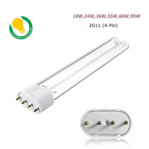 <span class=keywords><strong>Lampe</strong></span> de désinfection germicide <span class=keywords><strong>UVC</strong></span> de type H PL-L36W, <span class=keywords><strong>36W</strong></span>, tube en quartz, utilisation domestique, purification de l'air ultraviolet à basse pression - Product Image 1