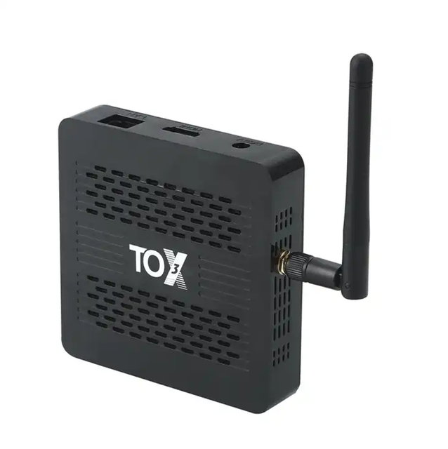 Ugoos TOX3 S905X4 4G 32G Android 11 TV Box 2.4G 5G WiFi 1000M LAN RJ45 BlueT DDR3 Smart OTT Set Top Box Quad Core Media Player