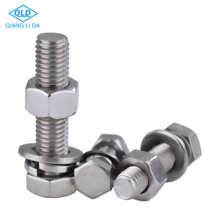 Tuercas y Pernos Hexagonales de Acero Inoxidable SS 304 Grado 8 M6, Fabricantes de Pernos y Tuercas Allen de Cabeza Hexagonal - Product Image 3