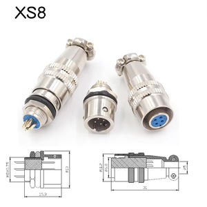 Gweike Cloud Rotary Cable-Pro Pro II NOX RF Uyumlu Havacılık Fişi/Soketi XS8/XS9/XS10/XS12 PVC 2/3/4/5 Çekirdekli Motosiklet için - Product Image 5