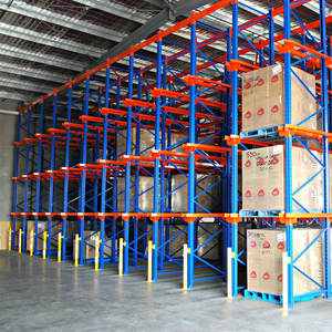 Système de support de palette en acier robuste de 2000kg 3000lbs Supports de stockage d'entraînement d'usine Protection contre la corrosion 3000kg Rayonnage robuste - Product Image 4