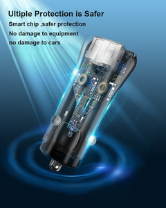 Thiết kế mới mini 12V/38W PD/QC USB sạc xe hơi phổ 2 cổng loại C với sạc nhanh 24V AC kết nối bộ chuyển đổi - Product Image 3