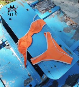 Bikini MLY Thong 2026, Traje de Baño Sexy para Mujer, Traje de Baño Femenino con Push-Up, Brasileño, para Playa, Talla Grande - Product Image 4