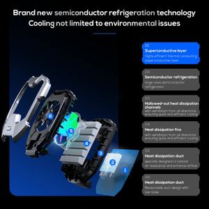 Refroidisseur de téléphone haute puissance personnalisable avec logo du fabricant d'origine MEMO DLA8 pour le gaming - Product Image 5
