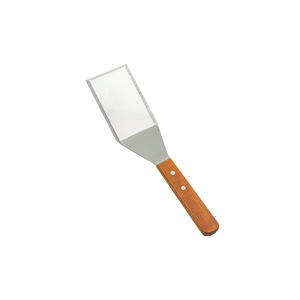 Pala per <span class=keywords><strong>Pizza</strong></span> usa <span class=keywords><strong>e</strong></span> getta in acciaio inossidabile con manico in legno per bistecca con pala da leva <span class=keywords><strong>cucina</strong></span> Pancake a mano strumenti per frittelle - Product Image 5