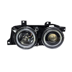Conjunto de Faros LED Modificados para <span class=keywords><strong>BMW</strong></span> Serie 5 <span class=keywords><strong>E30</strong></span> E34 <span class=keywords><strong>520i</strong></span> 1988-1996, Luz de Señal de Giro DRL, Lámpara Delantera, Conexión Directa - Product Image 5