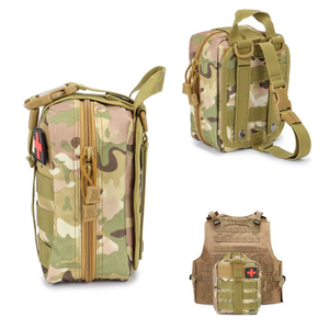 Anthrive Medical Custom Tactical <span class=keywords><strong>Emt</strong></span> Nylon Molle Bolsa portátil para traumatismos Bolsa táctica IFAK Botiquín de primeros auxilios individual