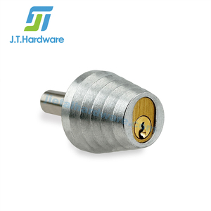 Cylindre de serrure à goupille ovale <span class=keywords><strong>en</strong></span> laiton BBL pour <span class=keywords><strong>porte</strong></span> de magasin avec boîtier <span class=keywords><strong>en</strong></span> acier - Product Image 3