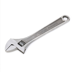 Llave Inglesa Ajustable Profesional de Alta Resistencia, Fabricada en Acero al Cromo Vanadio, con Escala en Pulgadas/Métrica y Apertura de Gran Calibre - Product Image 1