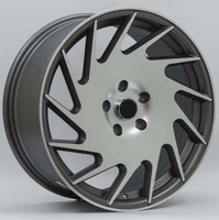 Velg roda mobil casting 18 inci dengan PCD 5/114.3 Multi Ruji desain cekung mahkota Atenza Sagitar G27