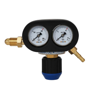 Régulateur de pression de gaz de type français (Régulateur de pression d'oxygène et d'acétylène entièrement en cuivre soudé de type français) - Product Image 5
