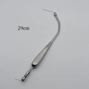 चिकित्सा स्टेनलेस स्टील यांकक जल निकासी ट्यूब मूत्र सक्शन कैथेटर - Product Image 2