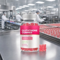 Gummies de Glutathion et Biotine 1000mg – Éclaircissement de la Peau, Antioxydant, Collagène Marin, Produits de Beauté Éclaircissants, Végétaliens, Fabrication Privée