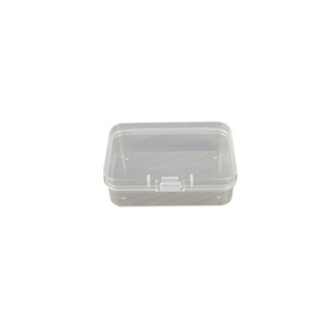 Transparent Plastic Storage <b>Box</b> Rectangle 6.5 X 4.4 X 2.1 Cm Covered Jewelry And <b>Earring</b> <b>Box</b> For Stationery Fishing Gear - Product Image 5
