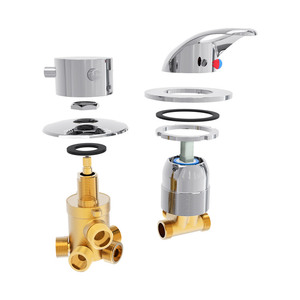 Bathroom Sink Basin Faucet Shower Mixer <strong>Diverter</strong> for Mixer 2/3/4/5 Way Shower Mixer - Product Image 2