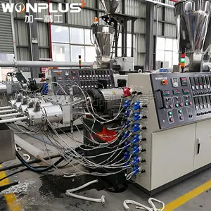 Máquina para fazer tubos de PVC UPVC na China/ Máquina de extrusão de tubos de abastecimento de água em PVC