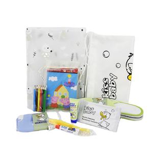 Set Sabun Mandi Perawatan Pribadi Anak-anak, Perlengkapan Berpergian Organik Mini dengan Tas Ringan - Product Image 6