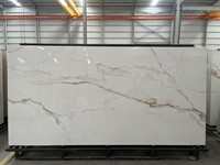 Dalles de pierre frittée en granit émaillé, aspect moderne, à prix abordable