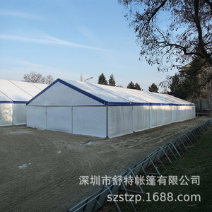 Tentes de stockage Schutz, structure en alliage d'aluminium, bâche en PVC, entrepôt industriel, logistique extérieure, assemblage modulaire rapide - Product Image 2