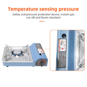 Chine Vente en gros extérieur Barbecue Buffet Camping Cuisinière portable Petite cuisinière à brûleur unique Cuisinière à gaz butane - Product Image 5