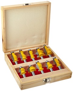 10pcs <b>Set</b> 1/2 Shank Woodworking Line Handrail End Mill Lace Milling Cutter Cabinet Door Top Line <b>Router</b> <b>Bit</b> for Carving Machine - Product Image 6