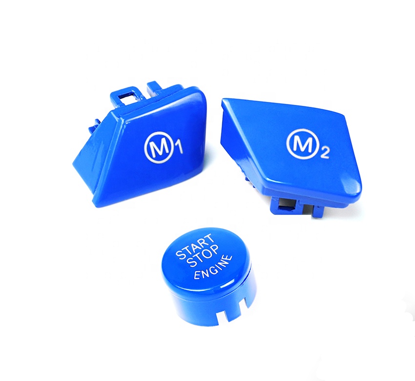 Автомобильный руль M1 M2 модель крышка кнопки с двигателем старт стоп кнопка Крышка для BMW M3 M4 F80 F82 F83 M5 M6 X5M X6M F10 F06
