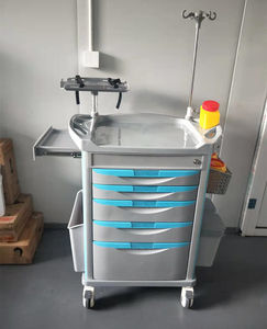 BT-EY27 새로운 병원 5 서랍 복근 충돌 카트 트롤리 정지 소생 카트 클리닉 응급 트롤리 의료 응급 카트 - Product Image 4