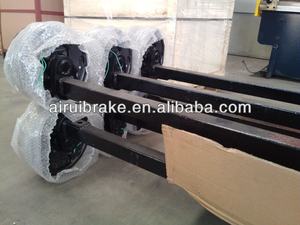 Eje de rueda de 10 pernos para Camper Touring caragrícola, eje cuadrado de caída con freno eléctrico para flotadores de caballos, gran oferta - Product Image 3