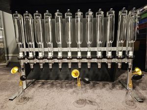 Juego de barra dispensadora de Perfume de 12 cabezales, tienda completa, 6 cabezales, 8 cabezales, barra de exhibición de Perfume, estante para máquina de llenado de Perfume - Product Image 5