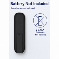 Nouvelle télécommande universelle multifonction de remplacement, 16 boutons, blanche, étanche, pour projecteur, prise en charge de la personnalisation, portée de 10 m