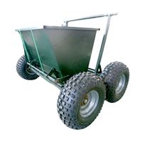 Machine adaptative de remplissage de sable pour gazon synthétique, répondant aux besoins de remplissage de gazon sur les phases de construction des terrains de sport
