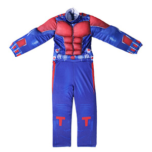 Costumes de héros Avengers pour enfants de 5 à 7 ans, en coton et polyester, tenues de scène, tenues de super-héros, Iron Man, Spider Man, Hulk - Product Image 2