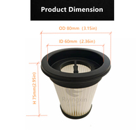 Filtro HEPA para Aspiradora STIHLS SEA20 SA03-080-1900-A, Repuestos para Aspiradora, Accesorio de Filtro Posterior
