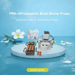 Mini Máquina Neumática CNC para Formar Bombas de Baño, Motor con 3 Tamaños de Moldes para Manualidades Caseras y Aficionados Principiantes, 1 Unidad MOQ - Product Image 3