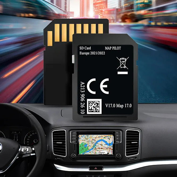 A213 V17 Polit 32GB per mappa navigatore Gps Garmin per auto