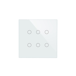 Tuya Moes Glas WiFi Wand Touch Panel Smart Lichtsc halter 6 Gang RF Wireless Muilti-Control Kompatibel mit <span class=keywords><strong>Alexa</strong></span> Google Home - Product Image 1