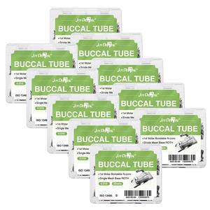 Joydental 1ST /2nd Molar Bondable Mesh Base dönüştürülemeyen tek <span class=keywords><strong>Roth</strong></span>/MBT 0.018/0.022 <span class=keywords><strong>Buccal</strong></span> tüp - Product Image 6